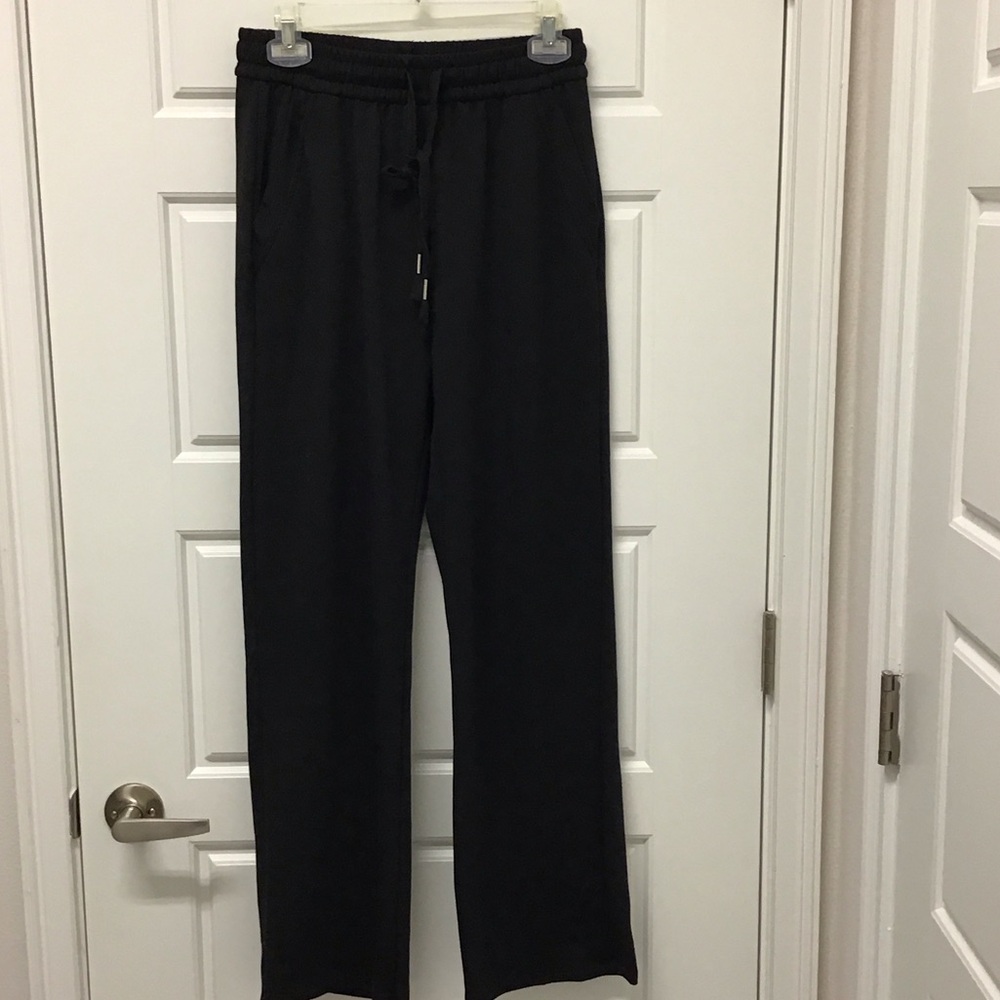 Men's Black Drawstring Pants